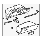 9009199 - : Glove Box Assembly for Buick: LaCrosse Image