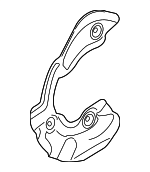 34116799327 - : 2014-2021 BMW - Splash Shield for BMW: i3, i3s Image