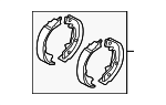 583501GA00 - Brakes: Brake Shoes for Hyundai: Accent Image