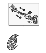 583001G300 - : Caliper Assembly for Hyundai Image