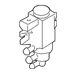 1K0253691J - Air &amp; Fuel Delivery: Exhaust Back Pressure Regulator for Volkswagen Image