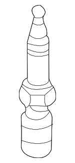 2741037100 - Electrical: Spark Plug for Hyundai: Elantra, Santa Fe, Sonata, Tiburon, Tucson, XG300, XG350 Image