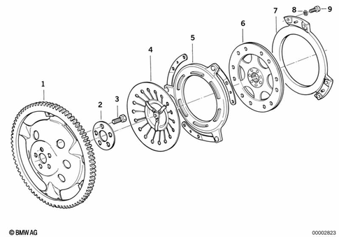 Clutch with Clutch Plate for 2000 BMW-Motorrad R 1100 RS #0