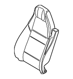 97052253122 - Body: Seat Back Pad for Porsche: Panamera Image