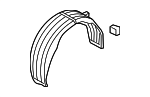 868212V010 - Body: Wheelhouse Liner for Hyundai: Veloster Image