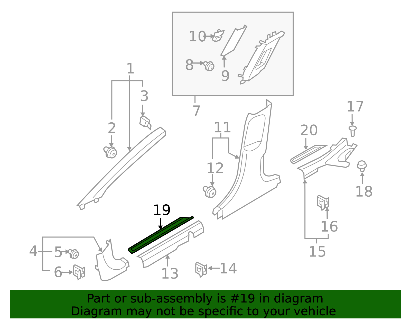 Scuff Plate 85873-F3000-TRY | MotorMotor