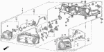 93903443J0 - Electrical/Exhaust/Heater/Fuel: SCREW, TAPPING (4X12) for Acura Image
