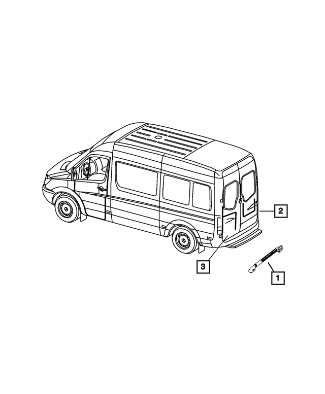 68015890AA - Electrical: Wiring Grommet for Dodge: Sprinter 2500, Sprinter 3500 Image