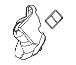 53320TF0G00 - Steering: Joint Cover for Honda: Fit, Insight Image