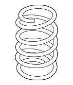 54630A7DEB - Suspension: Spring for Kia: Forte, Forte5 Image