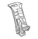 6263860350C0 - Body: Upper Quarter Trim for Lexus: LX600, LX700h Image