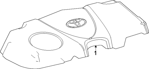 Engine Appearance Cover for 2025 Toyota Grand Highlander #0