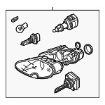 C2N2440 - : Composite Assembly for Jaguar: XJ8, XJR, XK8, XKR Image