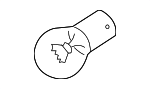 C2S15076 - Electrical: Turn Signal / Parking Light Bulb for Jaguar Image