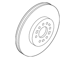 517122J000 - : Disc Brake Rotor Front for Kia: Borrego Image