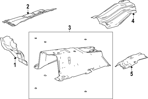 Heat Shields for 2024 Toyota Land Cruiser #0