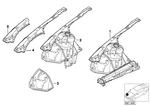 41148234035 - Bodywork: Front Left Wheelhouse for BMW Image