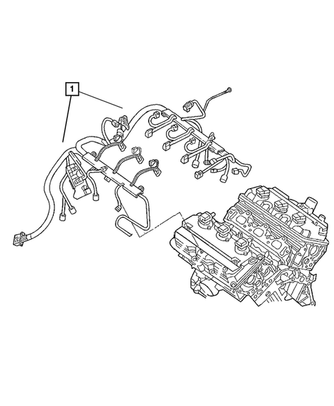 Wiring-Engine & Related Parts for 2004 Chrysler Pacifica #0