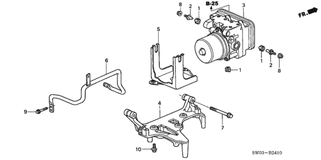 ABS Modulator for 2001 Acura NSX #0