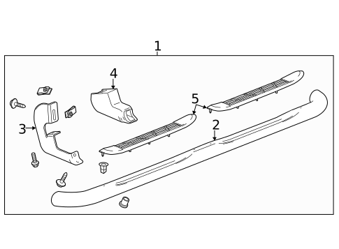Running Board for 2019 GMC Sierra 2500 HD #4