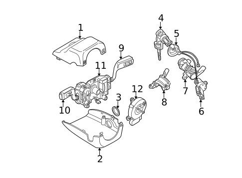 Primary Ignition for 2004 Volvo S40 #0