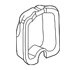 81491S84A10 - Electrical: Retractor Cover for Honda: Accord Image