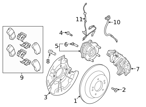 Brake Hydraulics for 2022 Hyundai Kona #0