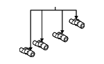 66216902180 - Body: Parking Aid Sensor for BMW Image