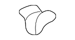 12763576 - Body: Sill Molding Clip for Saab Image
