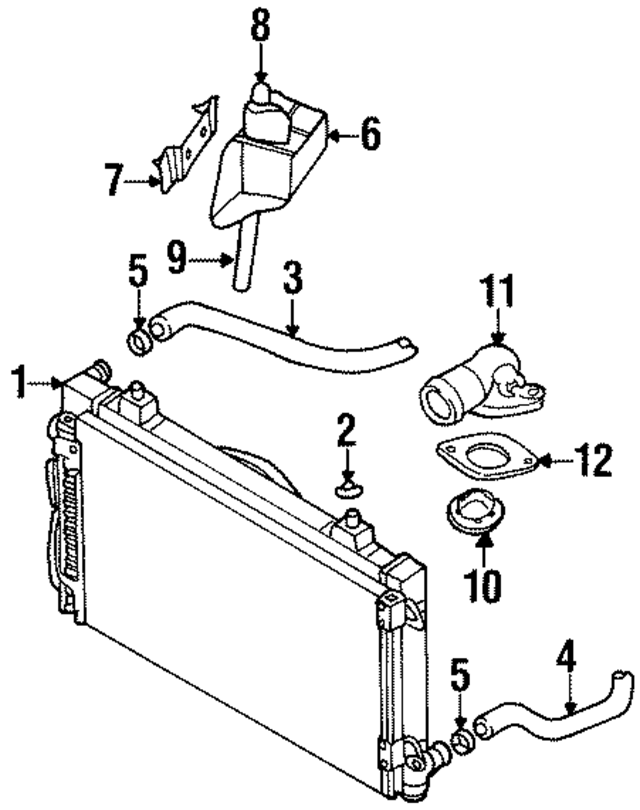 4786481AB - Cooling System: Radiator Assembly for Mopar Image