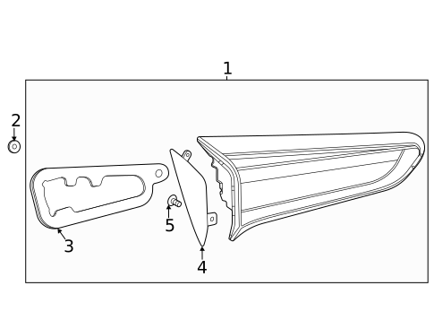 Tail Lamps for 2023 Buick Encore GX #1