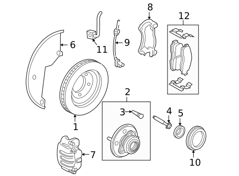 Drums & Rotors for 2005 Ford Explorer #0