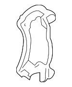 3L2Z2B292AA - Brakes: Disc Brake Caliper Bracket for Ford: Explorer | Mercury: Mountaineer Image