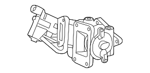 GM Parts Genuine Exhaust Gas Recirculation (EGR) Cooler Bypass Valve