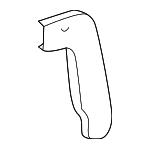 51168163893 - : Lever Cover for BMW: 740i, 740iL, 750iL Image