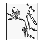 2015-2020 Honda Fit - Lap & Shoulder Belt