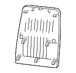 7B0883815XT1 - Body: Seat Back Panel for Volkswagen: Routan Image