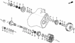 23210PH0901 - : Main-Shaft for Honda Image