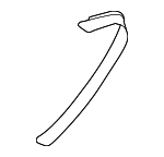 4G0941191 - Electrical: Headlight Seal for Audi Image