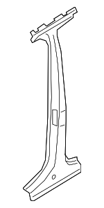 9Y3810119BYGRV - Body: Inner Center Pillar for Porsche: Cayenne Image