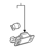 8133058010 - Body: Cargo Lamp for Lexus: CT200h, NX200t, NX300h, RX350, RX450h Image