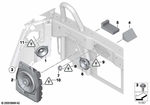 65139133409 - : Midrange Speaker, Stereo for BMW Image