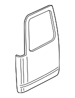 12549267 - Body: Door Shell for Chevrolet: Express 1500, Express 2500, Express 3500, P30 | GMC: Savana 1500, Savana 2500, Savana 3500 Image