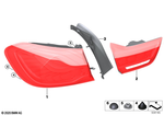 63217441768 - Lighting: Rear Light in the Side Panel, Right for BMW Image