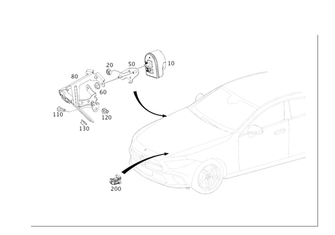 Antitheft Alarm System for 2019 Mercedes-Benz CLS53 AMG #0