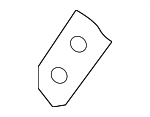 9066360614 - Body: Windshield Pillar Trim Bracket for MB Vans Image