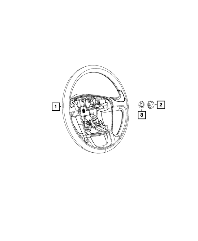 1ZT71JXWAC - Steering: Steering Wheel for Mopar Image image