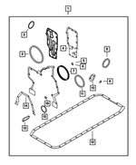 5093229AA - : Lower Engine Set Gasket Kit for Mopar Image