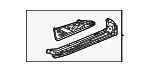 4659T20A01ZZ - Body: Floor Side for Honda Image