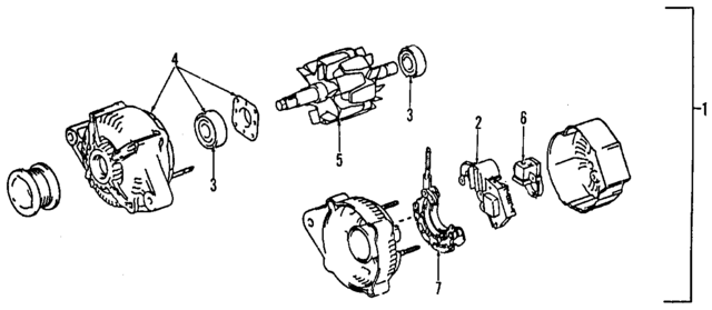 9009910192 - Electrical: Bearings for Lexus Image